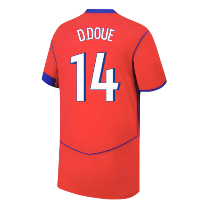 2025-2026 PSG Third Shirt (Kids) (D.Doue 14)-Vantage Point Soccer
